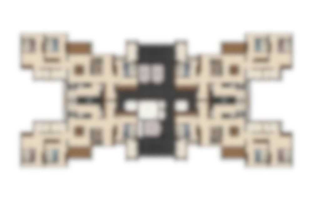 2 BHK Floor Plan